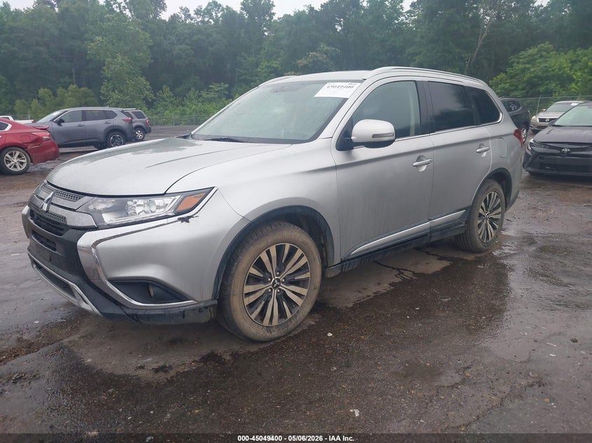 2019 Mitsubishi Outlander VIN JA4AD3A38KZ026969 IAAI salvage auction — RIGHT SIDE, Salvage (Mississippi), sold $3,875 on 2026-07-15 (photo 2)