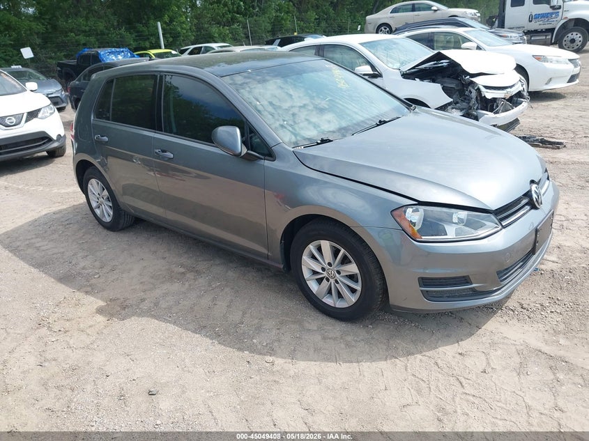 2016 Volkswagen Golf VIN 3VW217AU3GM055451 — IAAI salvage auction photo
