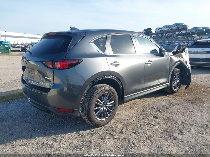 2021 Mazda Cx-5 VIN JM3KFBCM0M0415737 IAAI salvage auction — FRONT END, Rebuildable (Florida), sold $2,250 on 2026-07-28 (photo 4)
