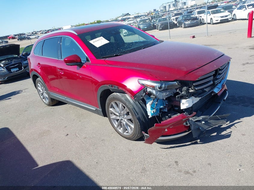2021 Mazda Cx-9 VIN JM3TCBDY9M0524342 IAAI salvage auction — FRONT END, Salvage (Minnesota), sold $7,100 on 2026-07-24 (photo 1)