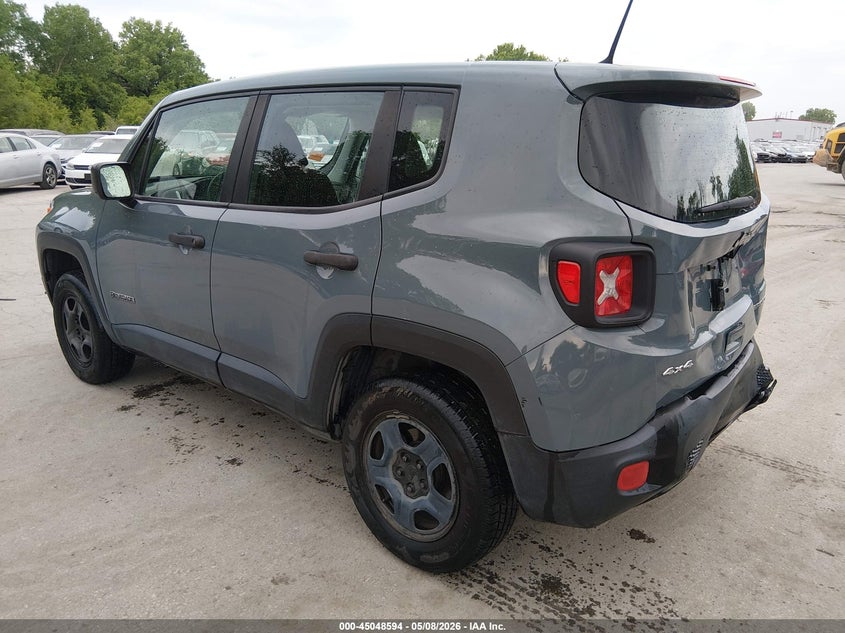 2018 Jeep Renegade VIN ZACCJBAB0JPJ00808 IAAI salvage auction — REAR END, Salvage (Missouri), sold $2,350 on 2026-07-08 (photo 3)