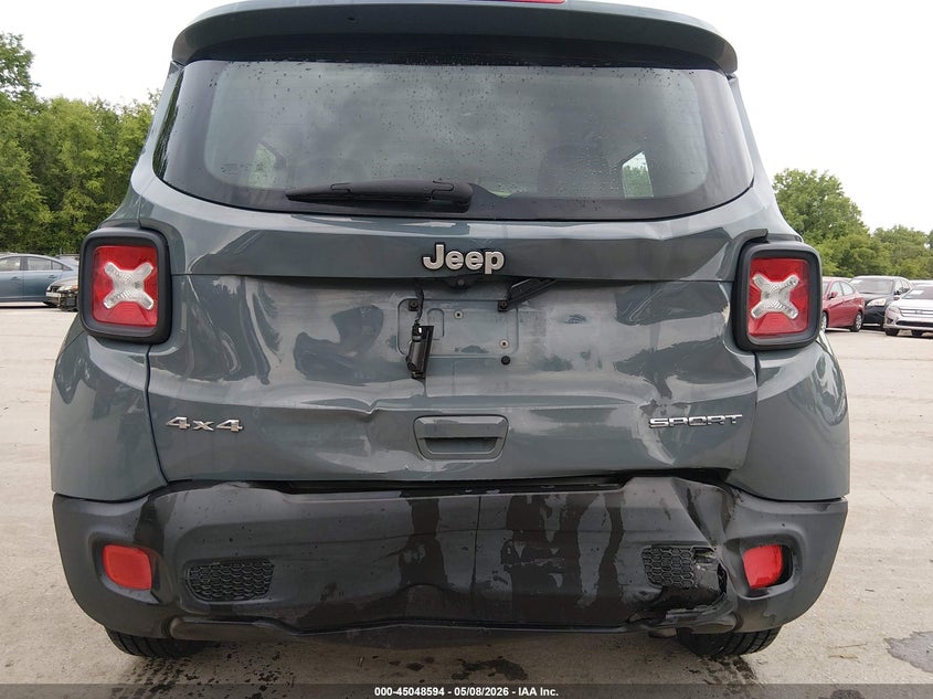 2018 Jeep Renegade VIN ZACCJBAB0JPJ00808 IAAI salvage auction — REAR END, Salvage (Missouri), sold $2,350 on 2026-07-08 (photo 6)