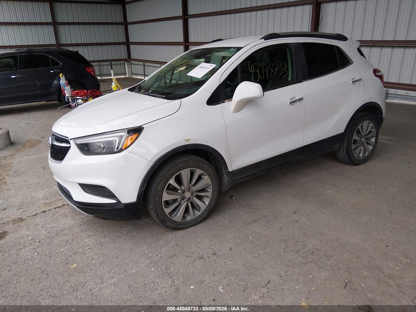 2020 Buick Encore VIN KL4CJASB9LB320175 IAAI salvage auction — HAIL, Clear (Missouri), sold $625 on 2026-07-23 (photo 2)