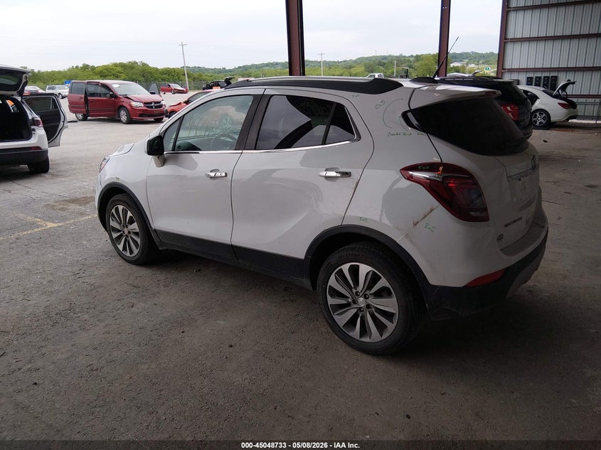 2020 Buick Encore VIN KL4CJASB9LB320175 IAAI salvage auction — HAIL, Clear (Missouri), sold $625 on 2026-07-23 (photo 3)