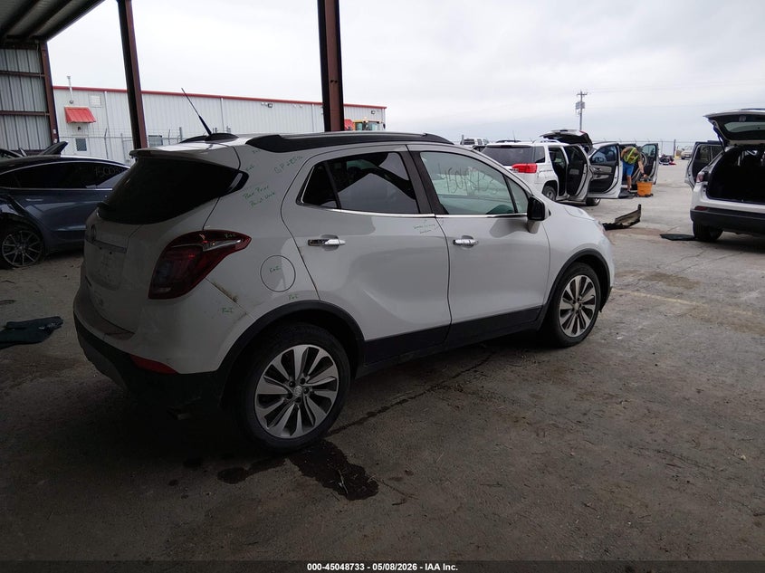 2020 Buick Encore VIN KL4CJASB9LB320175 IAAI salvage auction — HAIL, Clear (Missouri), sold $625 on 2026-07-23 (photo 4)