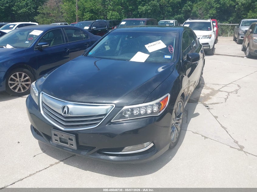2016 Acura RLX VIN JH4KC1F57GC001274 IAAI salvage auction — NORMAL WEAR, Salvage Title, sold $1,000 on 2026-07-29 (photo 6)