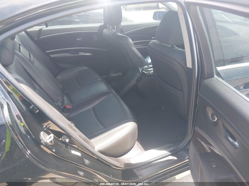 2016 Acura RLX VIN JH4KC1F57GC001274 IAAI salvage auction — NORMAL WEAR, Salvage Title, sold $1,000 on 2026-07-29 (photo 8)