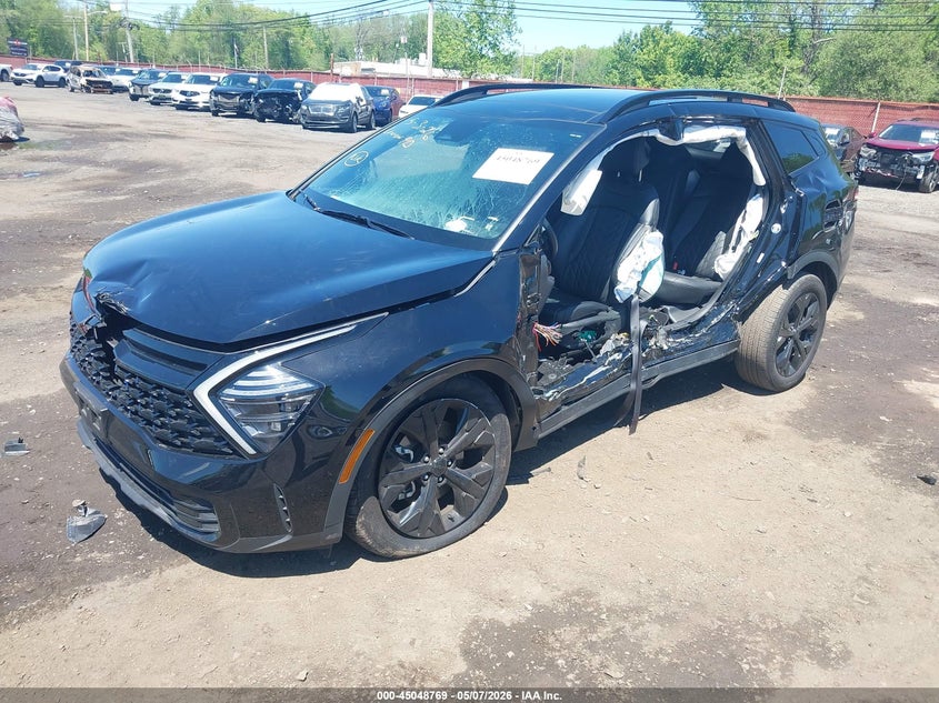 2025 Kia Sportage VIN 5XYK6CDF1SG327964 IAAI salvage auction — LEFT & RIGHT, Salvage (Idaho), sold $6,250 on 2026-07-15 (photo 2)