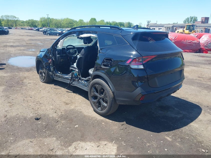 2025 Kia Sportage VIN 5XYK6CDF1SG327964 IAAI salvage auction — LEFT & RIGHT, Salvage (Idaho), sold $6,250 on 2026-07-15 (photo 3)