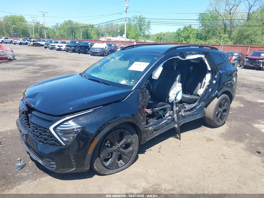 2025 Kia Sportage VIN 5XYK6CDF1SG327964 IAAI salvage auction — LEFT & RIGHT, Salvage (Idaho), sold $6,250 on 2026-07-15 (photo 6)