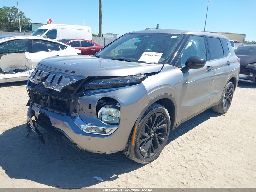 2022 Mitsubishi Outlander VIN JA4J4UA81NZ069684 IAAI salvage auction — FRONT END, Certificate Of Destruction (Florida), sold $5,100 on 2026-07-28 (photo 2)