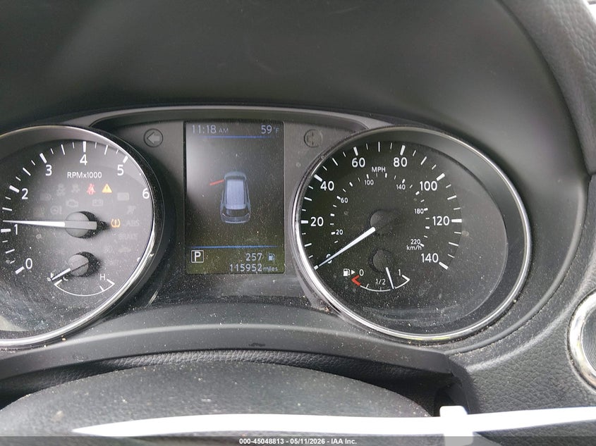 2018 Nissan Rogue VIN KNMAT2MT2JP549106 IAAI salvage auction — FRONT END, Original (Texas), sold $3,900 on 2026-07-14 (photo 7)