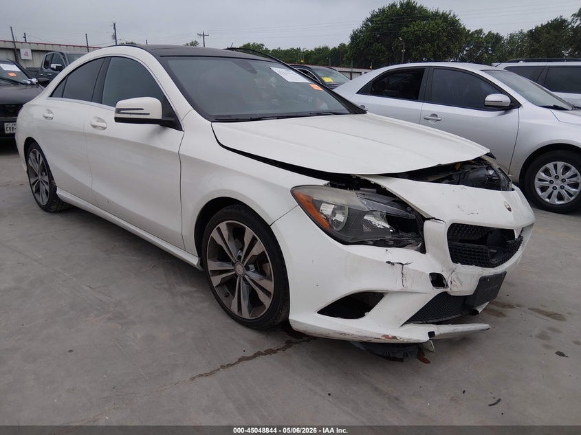 2015 Mercedes-benz Cla-klasse VIN WDDSJ4EB1FN282478 IAAI salvage auction — FRONT END, Salvage (Texas), sold $1,050 on 2026-07-09 (photo 1)