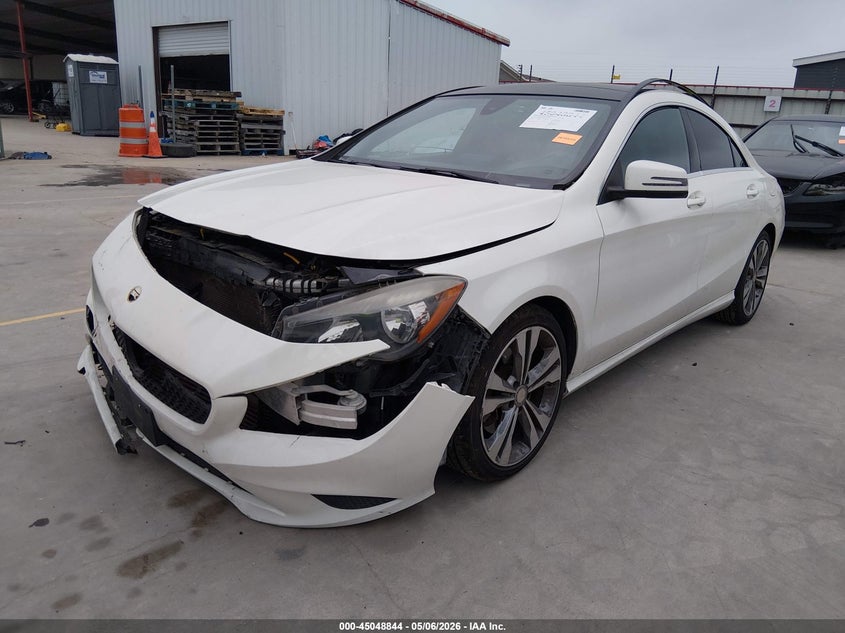 2015 Mercedes-benz Cla-klasse VIN WDDSJ4EB1FN282478 IAAI salvage auction — FRONT END, Salvage (Texas), sold $1,050 on 2026-07-09 (photo 2)