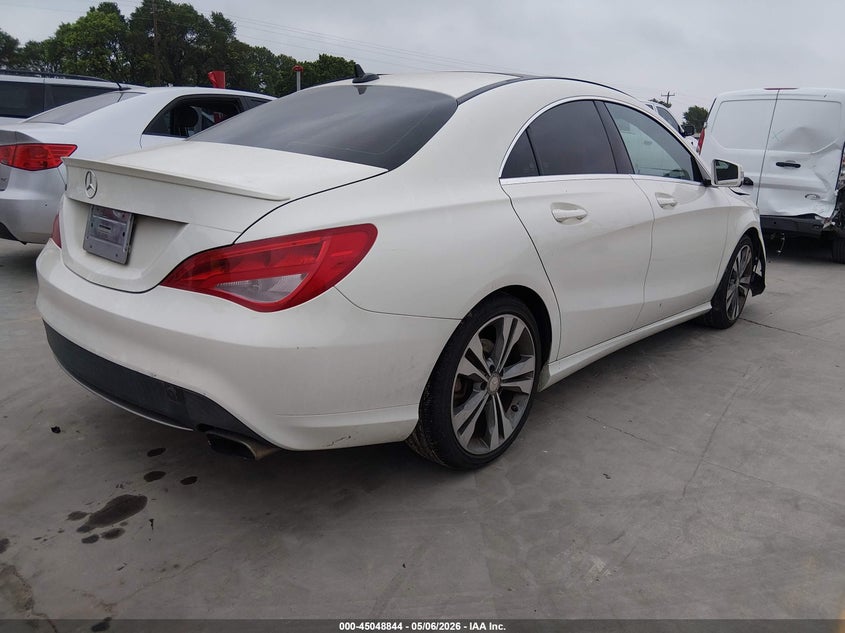 2015 Mercedes-benz Cla-klasse VIN WDDSJ4EB1FN282478 IAAI salvage auction — FRONT END, Salvage (Texas), sold $1,050 on 2026-07-09 (photo 4)