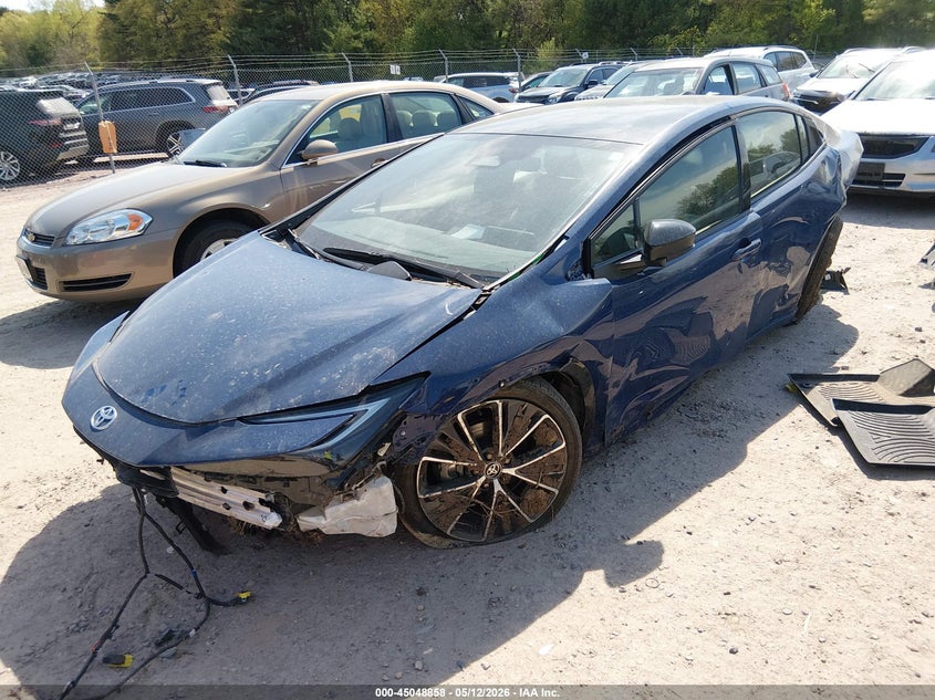 2025 Toyota Prius VIN JTDADABU8S3026930 IAAI salvage auction — ALL OVER, Salvage Title, sold $1,975 on 2026-07-15 (photo 2)