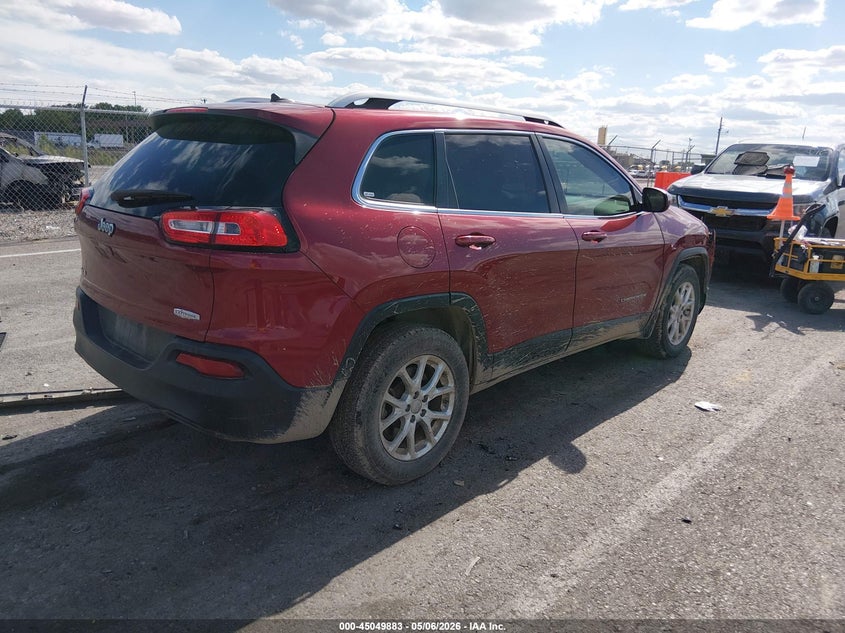 2014 Jeep Cherokee VIN 1C4PJMCB1EW175359 IAAI salvage auction — FRONT END, Salvage (Illinois), sold $575 on 2026-08-13 (photo 4)