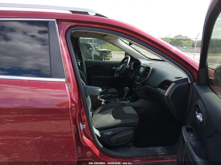 2014 Jeep Cherokee VIN 1C4PJMCB1EW175359 IAAI salvage auction — FRONT END, Salvage (Illinois), sold $575 on 2026-08-13 (photo 5)