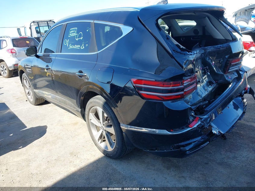 2021 Genesis Gv80 VIN KMUHCESCXMU070079 IAAI salvage auction — REAR END, Salvage (California), sold $10,000 on 2026-07-10 (photo 3)
