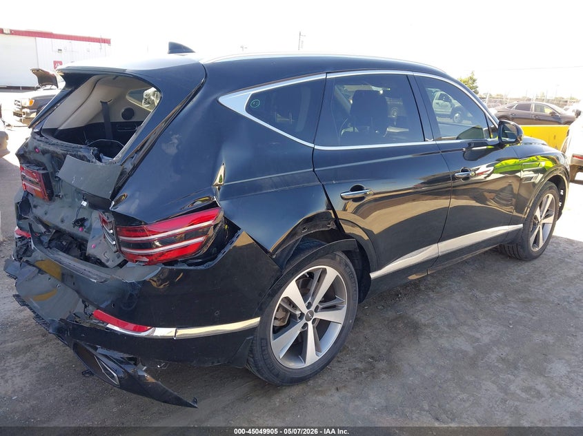2021 Genesis Gv80 VIN KMUHCESCXMU070079 IAAI salvage auction — REAR END, Salvage (California), sold $11,250 on 2026-07-30 (photo 4)