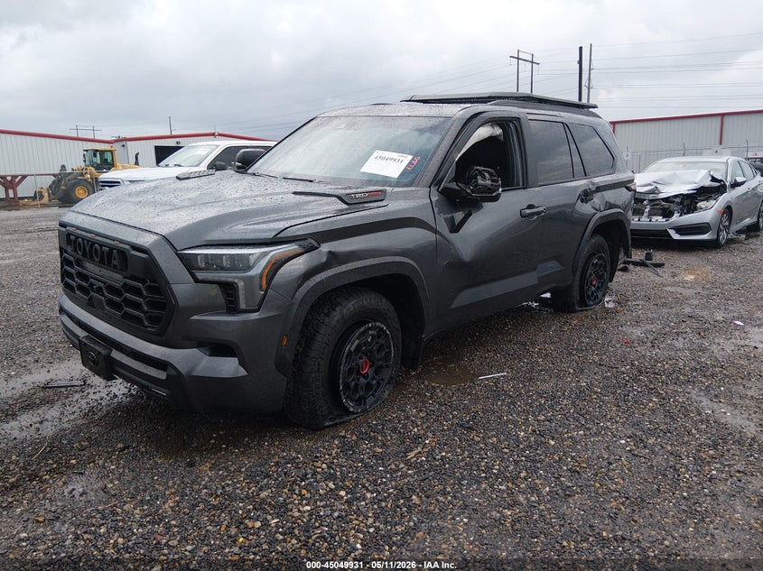 2026 Toyota Sequoia VIN 7SVAAABA9TX082518 IAAI salvage auction — ROLLOVER, Salvage (Louisiana), sold $25,750 on 2026-07-08 (photo 2)