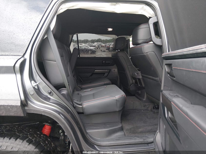 2026 Toyota Sequoia VIN 7SVAAABA9TX082518 IAAI salvage auction — ROLLOVER, Salvage (Louisiana), sold $25,750 on 2026-07-08 (photo 8)