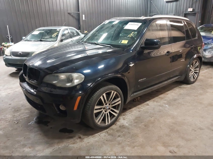 2012 BMW X5 VIN 5UXZV8C53CL424787 IAAI salvage auction — STRIPPED, Mv-907A (New York), sold $1,200 on 2026-07-07 (photo 2)