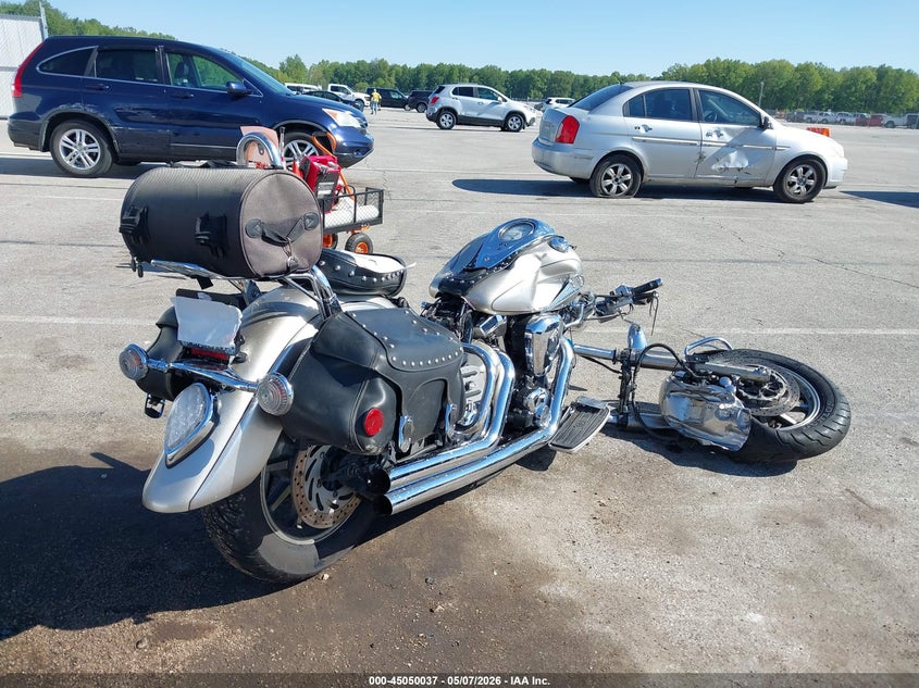 2005 Yamaha Xv1700 VIN JYAVP17E55A010609 IAAI salvage auction — FRONT END, Clear (Indiana), sold $25 on 2026-07-16 (photo 4)