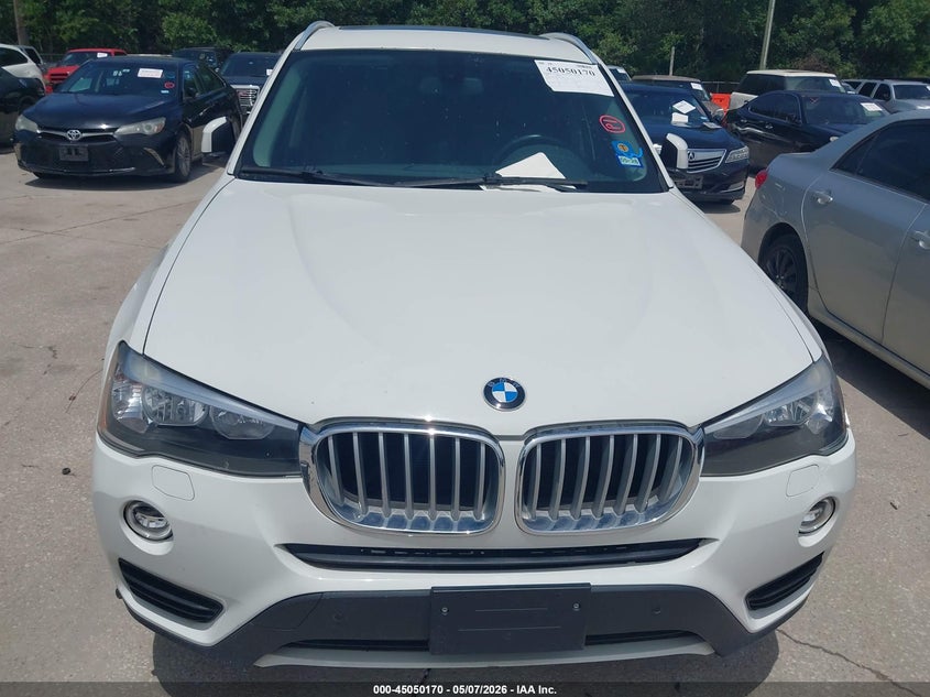 2016 BMW X3 VIN 5UXWX9C54G0D62894 IAAI salvage auction — NORMAL WEAR, Original (Texas), sold $1,275 on 2026-07-13 (photo 6)