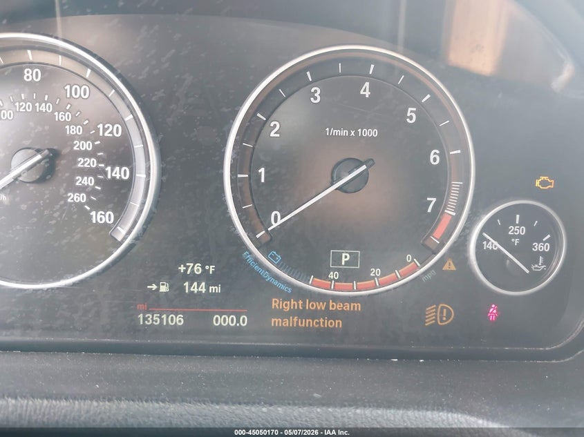 2016 BMW X3 VIN 5UXWX9C54G0D62894 IAAI salvage auction — NORMAL WEAR, Original (Texas), sold $1,275 on 2026-07-13 (photo 7)
