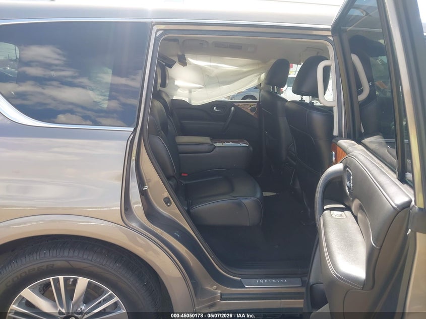 2019 Infiniti Qx80 VIN JN8AZ2NFXK9687719 IAAI salvage auction — LEFT & RIGHT, Salvage Title, sold $5,600 on 2026-07-29 (photo 8)