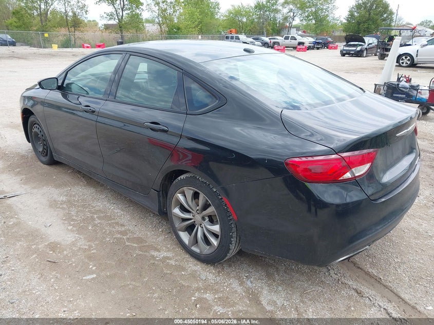 2015 Chrysler 200 VIN 1C3CCCBB0FN717485 IAAI salvage auction — RIGHT FRONT, Salvage (Texas), sold $100 on 2026-07-15 (photo 3)