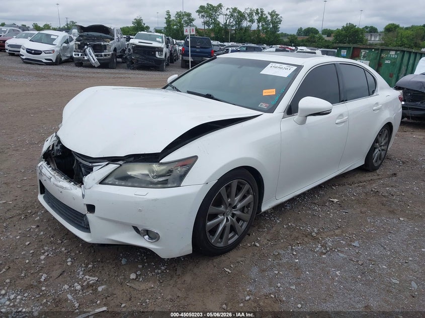 2013 Lexus Gs VIN JTHCE1BL0D5017173 IAAI salvage auction — FRONT END, Salvage (Tennessee), sold $4,000 on 2026-07-23 (photo 2)