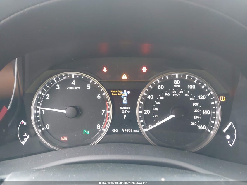 2013 Lexus Gs VIN JTHCE1BL0D5017173 IAAI salvage auction — FRONT END, Salvage (Tennessee), sold $4,000 on 2026-07-23 (photo 7)