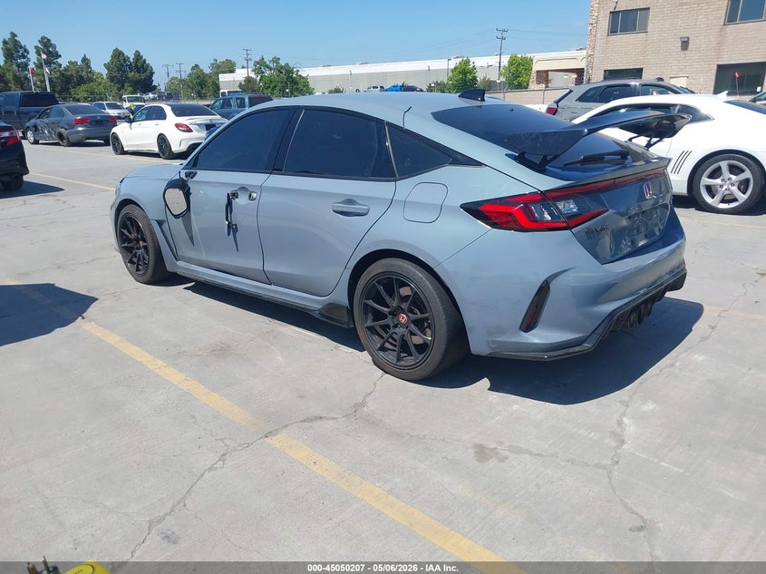 2024 Honda Civic type r VIN JHMFL5G40RX003054 IAAI salvage auction — SIDE, Clear - Dealer Only (California), sold $21,300 on 2026-10-05 (photo 3)