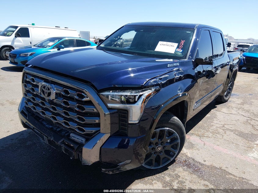 2025 Toyota Tundra VIN 5TFNC5DB1SX091361 IAAI salvage auction — FRONT END, Original (Texas), sold $18,200 on 2026-07-30 (photo 2)