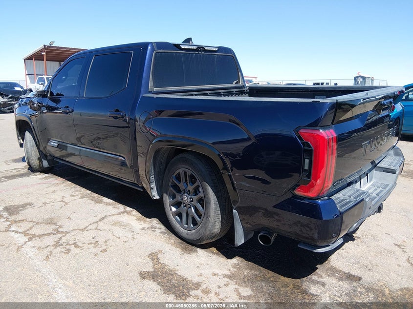 2025 Toyota Tundra VIN 5TFNC5DB1SX091361 IAAI salvage auction — FRONT END, Original (Texas), sold $18,200 on 2026-07-30 (photo 3)