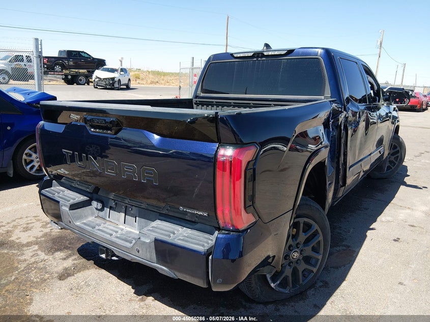 2025 Toyota Tundra VIN 5TFNC5DB1SX091361 IAAI salvage auction — FRONT END, Original (Texas), sold $18,200 on 2026-07-30 (photo 4)
