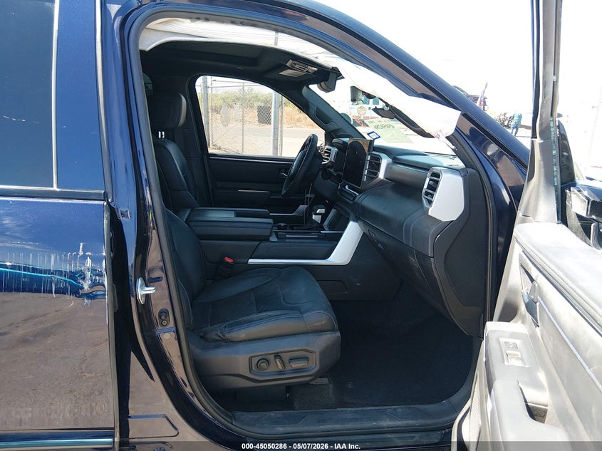 2025 Toyota Tundra VIN 5TFNC5DB1SX091361 IAAI salvage auction — FRONT END, Original (Texas), sold $18,200 on 2026-07-30 (photo 5)