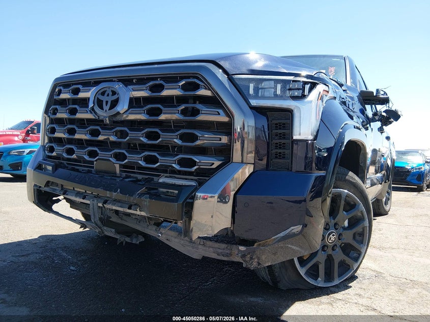 2025 Toyota Tundra VIN 5TFNC5DB1SX091361 IAAI salvage auction — FRONT END, Original (Texas), sold $18,200 on 2026-07-30 (photo 6)