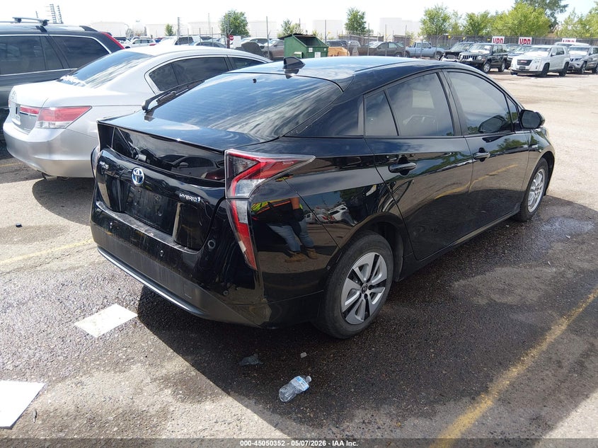 2017 Toyota Prius VIN JTDKARFUXH3043825 IAAI salvage auction — LEFT SIDE, Salvage (Colorado), sold $3,650 on 2026-07-14 (photo 4)