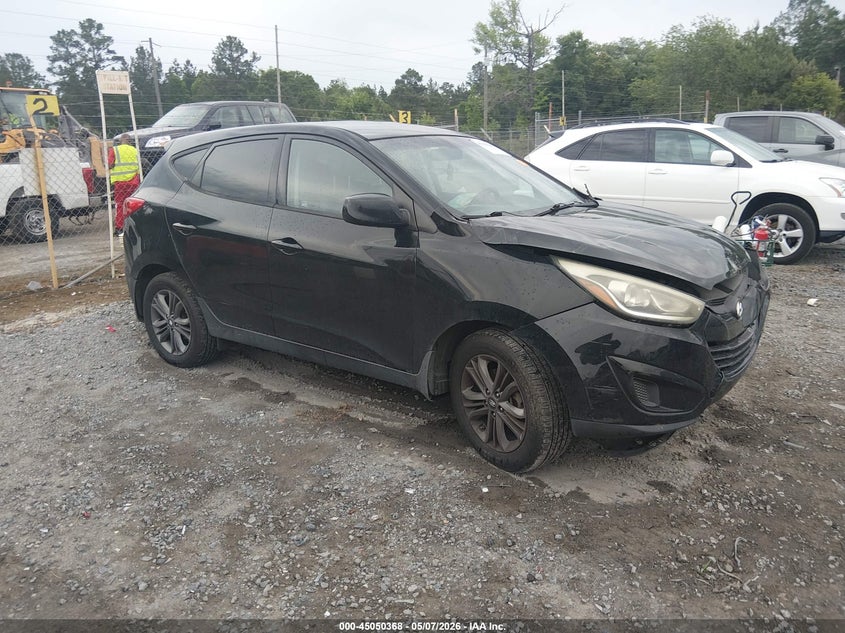 2015 Hyundai Tucson VIN KM8JTCAF1FU063167 IAAI salvage auction — FRONT END, Salvage (Idaho), sold $1,150 on 2026-07-28 (photo 1)
