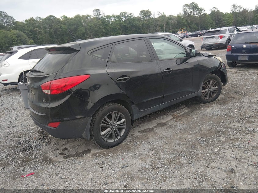 2015 Hyundai Tucson VIN KM8JTCAF1FU063167 IAAI salvage auction — FRONT END, Salvage (Idaho), sold $1,150 on 2026-07-28 (photo 4)