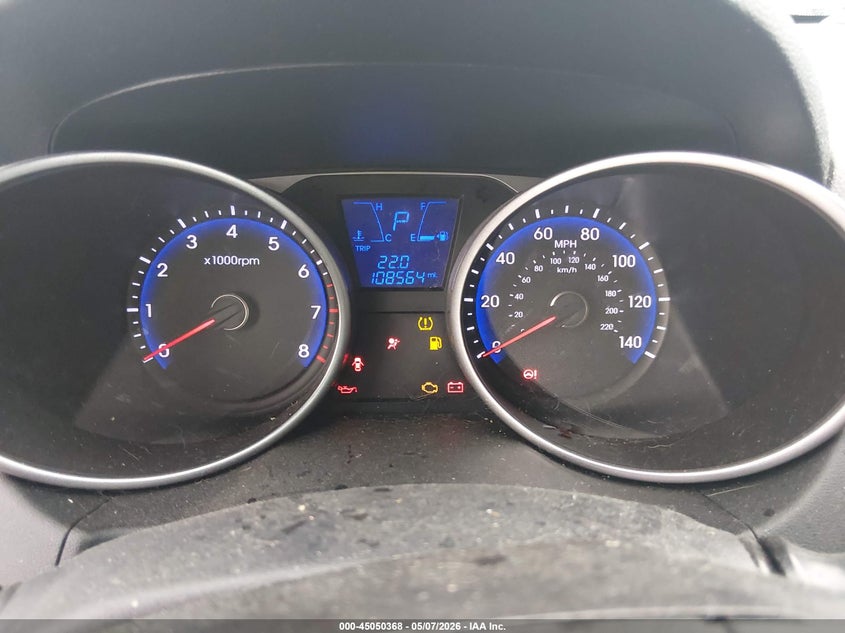2015 Hyundai Tucson VIN KM8JTCAF1FU063167 IAAI salvage auction — FRONT END, Salvage (Idaho), sold $1,150 on 2026-07-28 (photo 7)