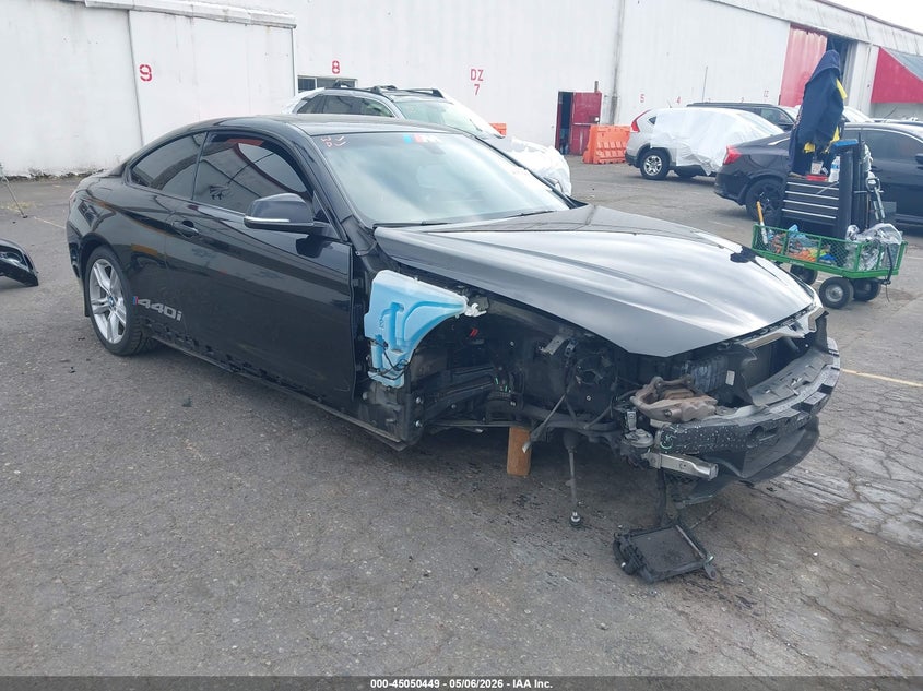 2017 BMW 4er VIN WBA4P1C50HK522151 IAAI salvage auction — RIGHT FRONT, Salvage Title, sold $10,600 on 2026-08-27 (photo 6)