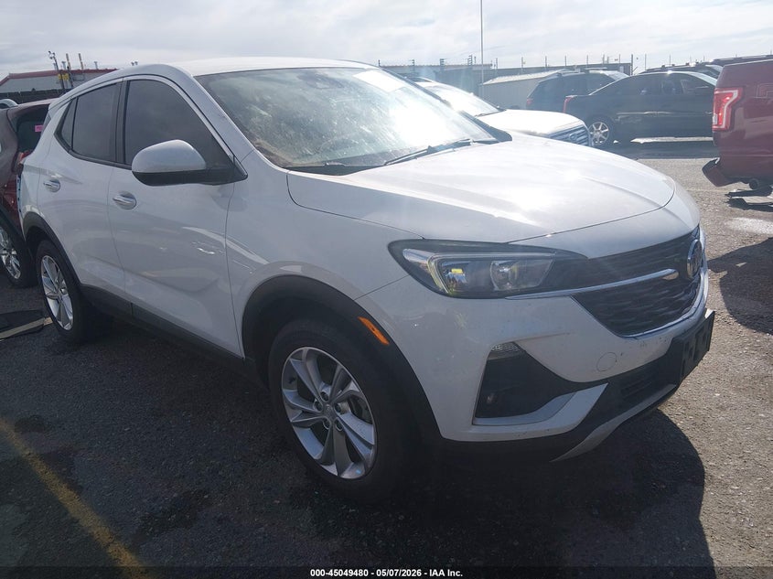 2021 Buick Encore gx VIN KL4MMCSL7MB176224 IAAI salvage auction — LEFT SIDE, Salvage (Colorado), sold $3,450 on 2026-07-21 (photo 1)