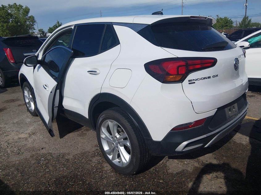 2021 Buick Encore gx VIN KL4MMCSL7MB176224 IAAI salvage auction — LEFT SIDE, Salvage (Colorado), sold $3,450 on 2026-07-21 (photo 3)