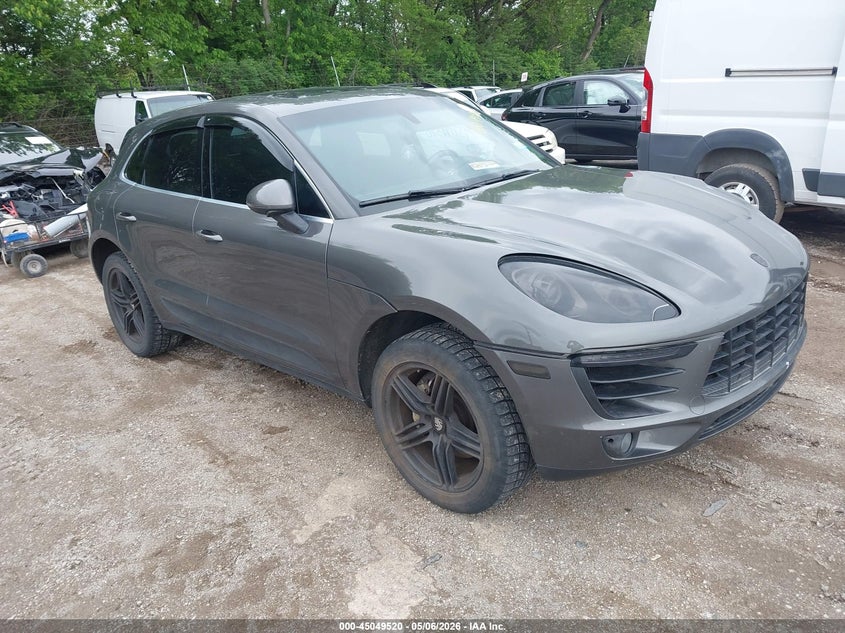 2015 Porsche Macan VIN WP1AB2A55FLB67836 IAAI salvage auction — FRONT END, Clear (Montana), sold $3,500 on 2026-07-22 (photo 1)