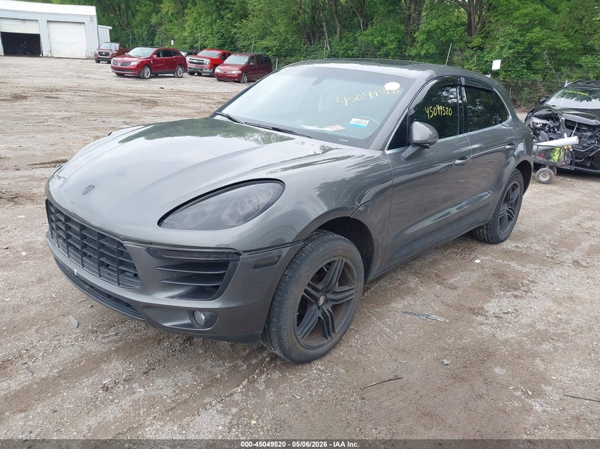 2015 Porsche Macan VIN WP1AB2A55FLB67836 IAAI salvage auction — FRONT END, Clear (Montana), sold $3,500 on 2026-07-22 (photo 2)