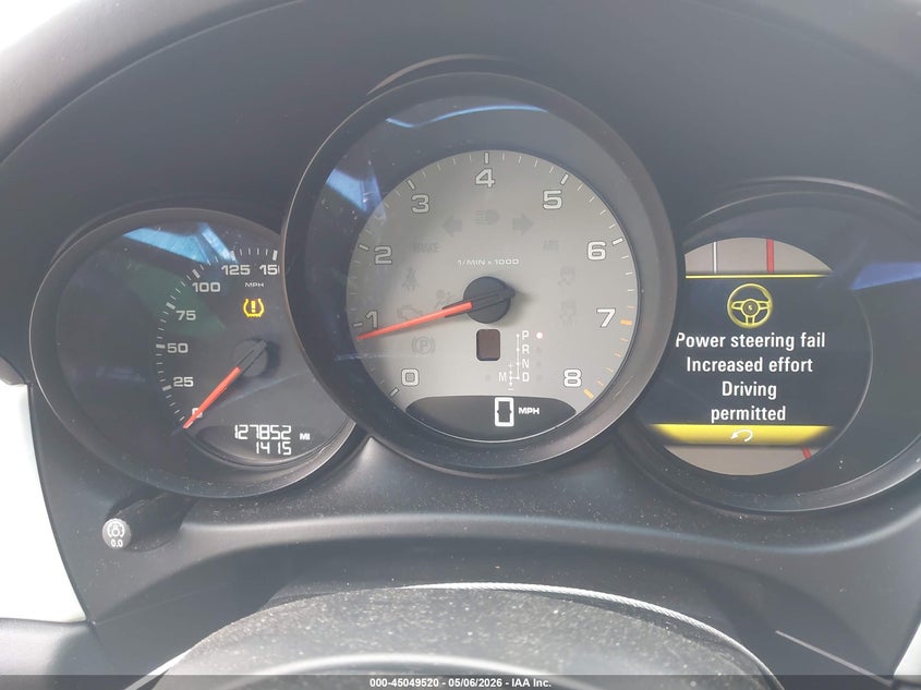 2015 Porsche Macan VIN WP1AB2A55FLB67836 IAAI salvage auction — FRONT END, Clear (Montana), sold $3,500 on 2026-07-22 (photo 7)